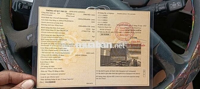 thay đổi chuyến hàng cần thanh lý xe