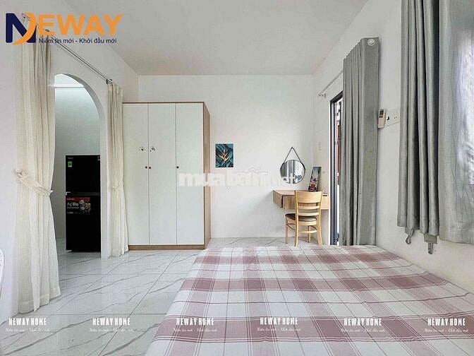 CĂN HỘ 1 PHÒNG NGỦ TÁCH BẾP FULL NỘI THẤT GẦN NGÃ TƯ BẢY HIỀN