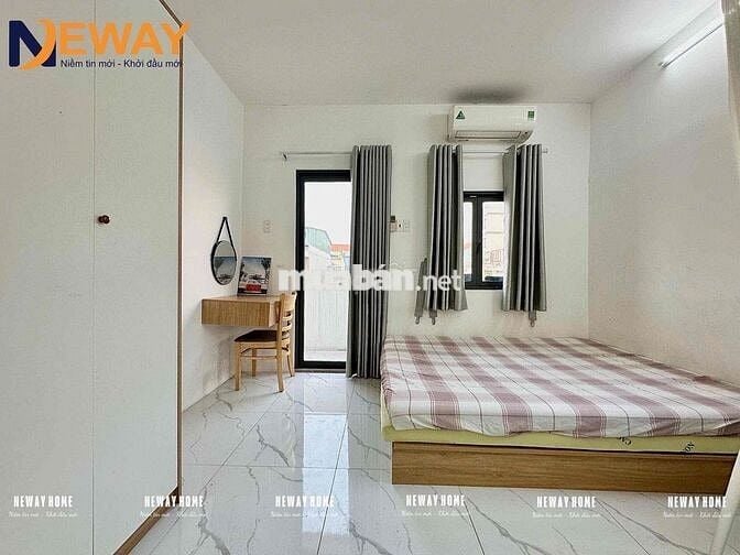 CĂN HỘ 1 PHÒNG NGỦ TÁCH BẾP FULL NỘI THẤT GẦN NGÃ TƯ BẢY HIỀN