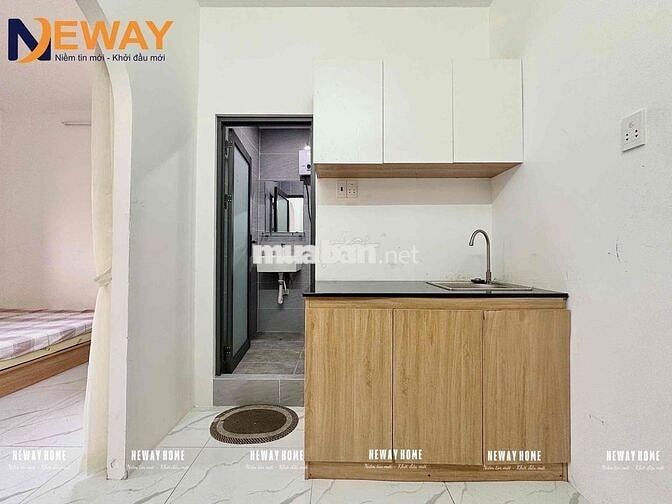 CĂN HỘ 1 PHÒNG NGỦ TÁCH BẾP FULL NỘI THẤT GẦN NGÃ TƯ BẢY HIỀN
