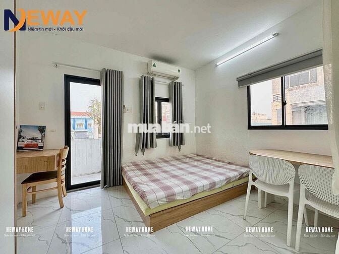 CĂN HỘ 1 PHÒNG NGỦ TÁCH BẾP FULL NỘI THẤT GẦN NGÃ TƯ BẢY HIỀN