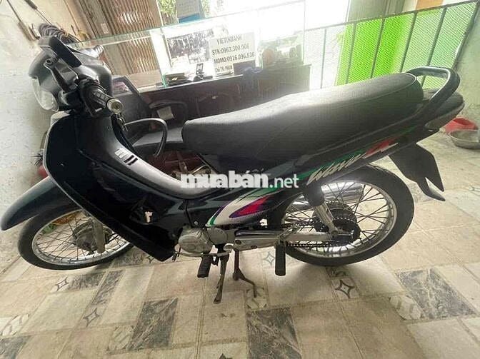 Honda Wave@ 2002 Xanh đen