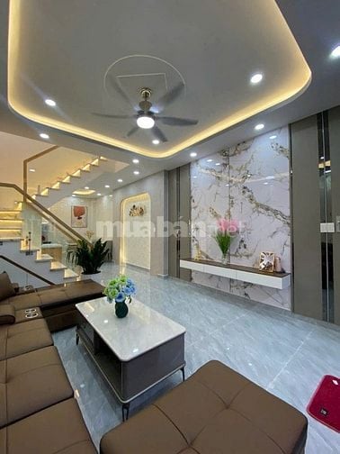 Bán căn 48.9m² Phạm Văn Hai, Tân Bình gần chợ. Xây trệt 3 lầu, hẻm 4m