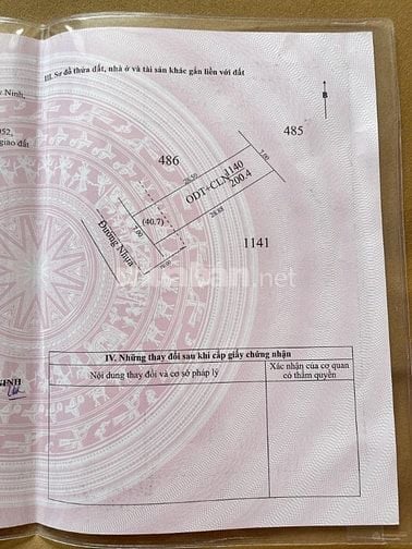 Bán Nhà 200,4m2 giá 690tr ngay Nguyễn Du, Trảng Bàng, Tây Ninh