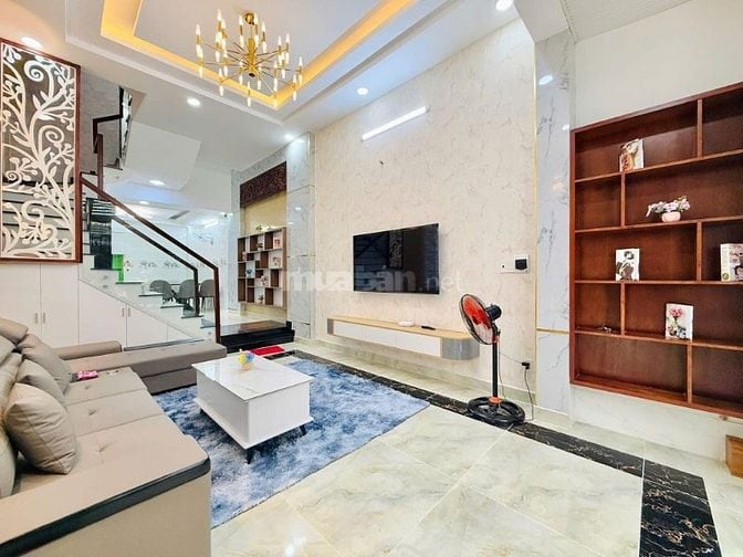 NHÀ 67,62m2 BTCT, 2 LẦU 4PN HẺM BA GÁC THÍCH QUẢNG ĐỨC, PHÚ NHUẬN SHR