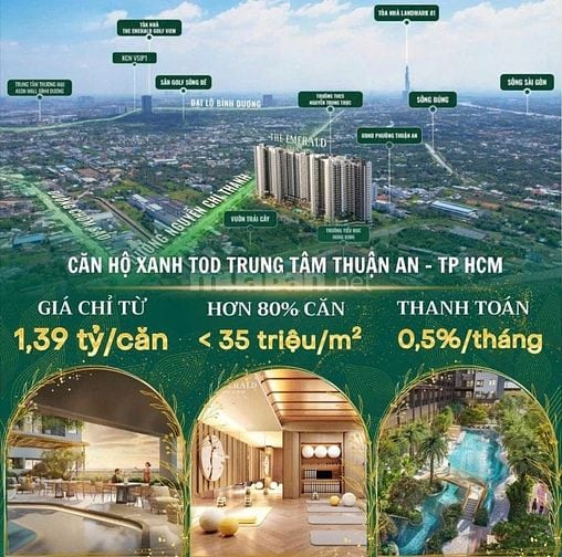 Căn hộ The Emerald Garden View
