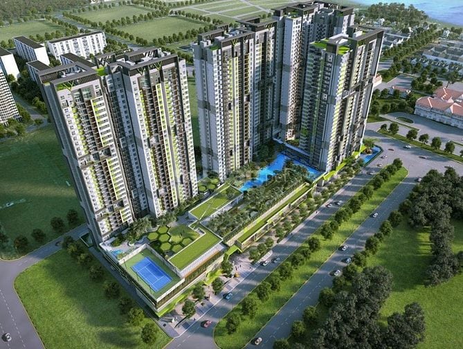 Bán Căn hộ tại Vista Verde Thạnh Mỹ Lợi view sông 4 phòng ngủ 213m2