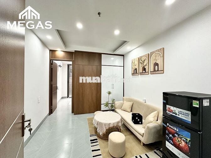 CHO THUÊ STUDIO 1N1K BAN CÔNG FULL NỘI THẤT NGAY KIM MÃ, ĐÀO TẤN