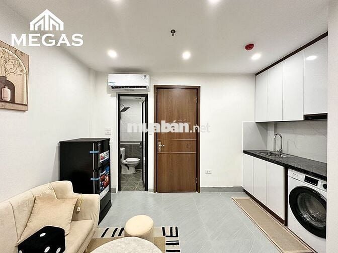 CHO THUÊ STUDIO 1N1K BAN CÔNG FULL NỘI THẤT NGAY KIM MÃ, ĐÀO TẤN