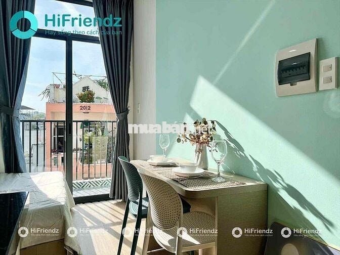 CĂN HỘ STUDIO BAN CÔNG CAO CẤP FULL NỘI THẤT GẦN EMART PHAN HUY ÍCH 🏡