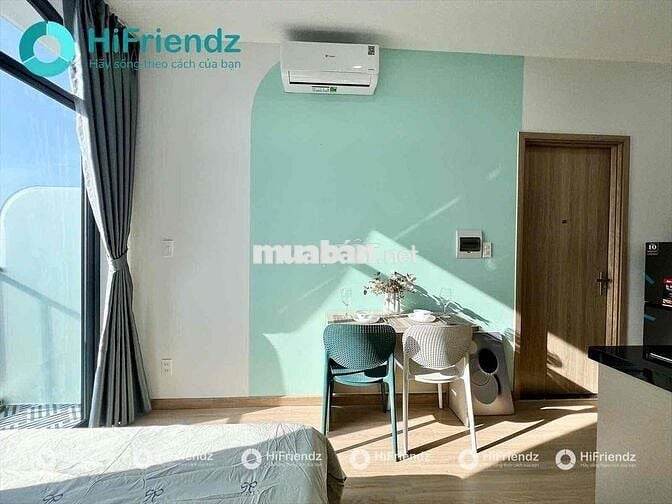 CĂN HỘ STUDIO BAN CÔNG CAO CẤP FULL NỘI THẤT GẦN EMART PHAN HUY ÍCH 🏡