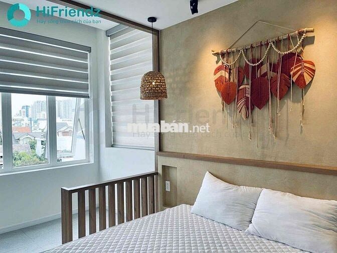 Cho thuê căn hộ 1 phòng ngủ thiết kế hiện đại ngay trung tâm quận 10