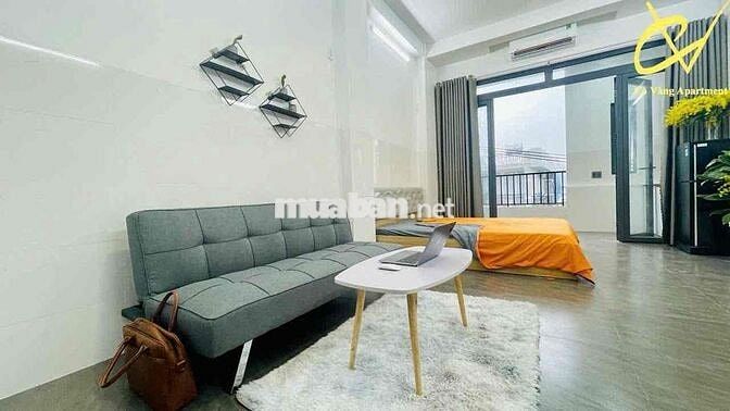 "Studio View Ban Công Mới Tinh - Full Nội Thất Siêu Sịn