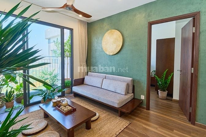 Cho thuê căn hộ 2PN Japandi Ocean Park, full nội thất mới, nhận ở ngay