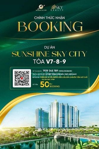 CĂN HỘ CHUNG CƯ SUNSHINE SKYCITY QUẬN 7 - GIÁ MỀM NHẤT KHU VỰC - 75 TR