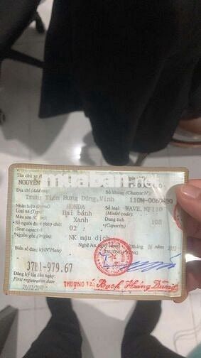 Honda Wave Thái 110 Xanh đậm