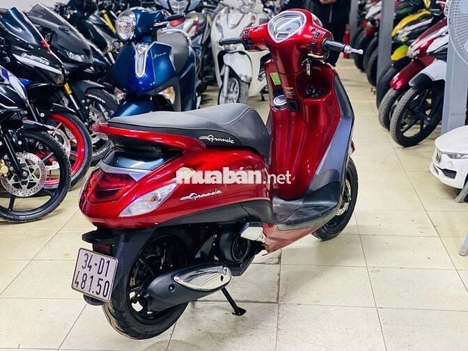 XE MÁY THỊNH PHÁT - GRANDE ĐỎ LƯỚT ZIN ĐẸP 99%