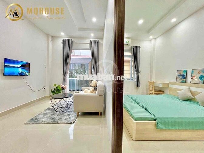 1PN ban công, máy giặt riêng, full NT, tách bếp, ngay nhà ga T3, ETown