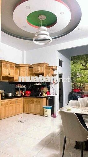 Nhà 1 trệt 3 lầu đẹp 5x20m Shr đg ô tô thông gần chợ Đầu Mối Bà Điểm