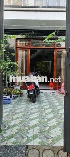 Nhà 1 trệt 3 lầu đẹp 5x20m Shr đg ô tô thông gần chợ Đầu Mối Bà Điểm