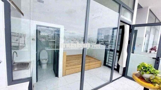 PHÒNG BAN CÔNG MẶT TIỀN ĐƯỜNG VƯỜN LÀI