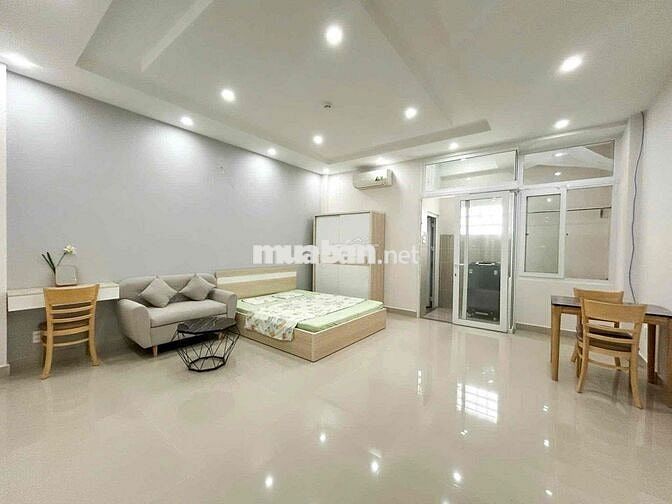 1PN ban công, máy giặt riêng, full NT, tách bếp, ngay nhà ga T3, ETown