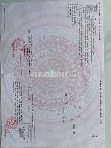 Bán đất mặt tiền Nam Sông Hậu 6triệu500/m2