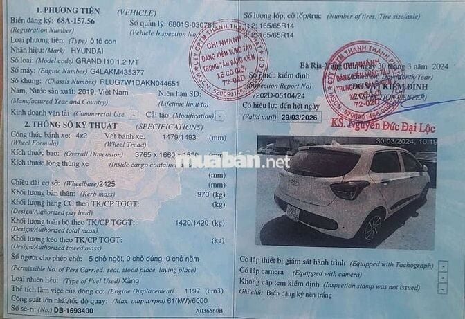 2019 Grand 1.2 MT - 60000 km