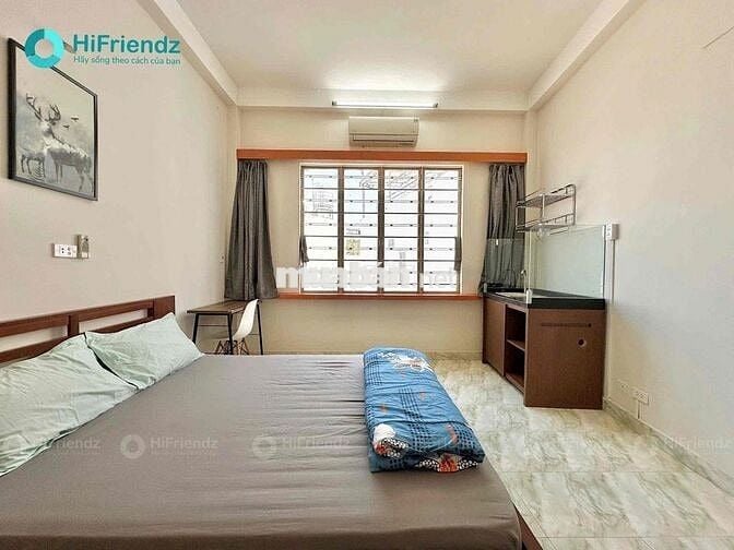 STUDIO CỬA SỔ LỚN, FULL NỘI THẤT, CHỈ TÍNH ĐIỆN NƯỚC SÁT QUẬN 5