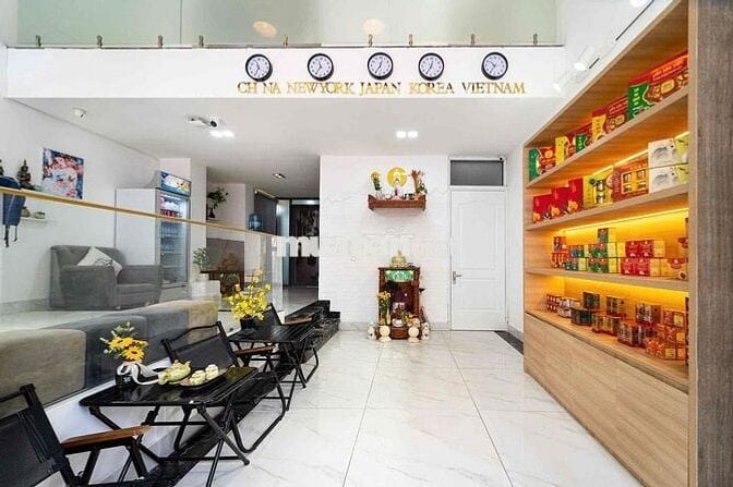 Mặt bằng Phú Mỹ Hưng 1 trệt 1 lửng siêu đẹp