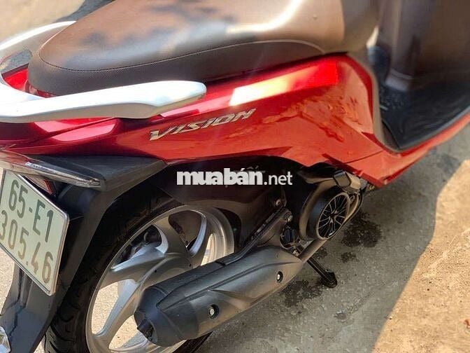 Honda Vision 2017 màu Đỏ