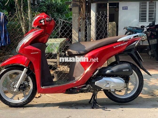 Honda Vision 2017 màu Đỏ