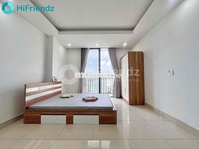 Cho thuê phòng ban công full nội thất view thoáng mát trung tâm Quận 7