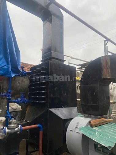 Nồi hơi đốt than củi công suất 3 tấn hơi/h. lh 0986.192989