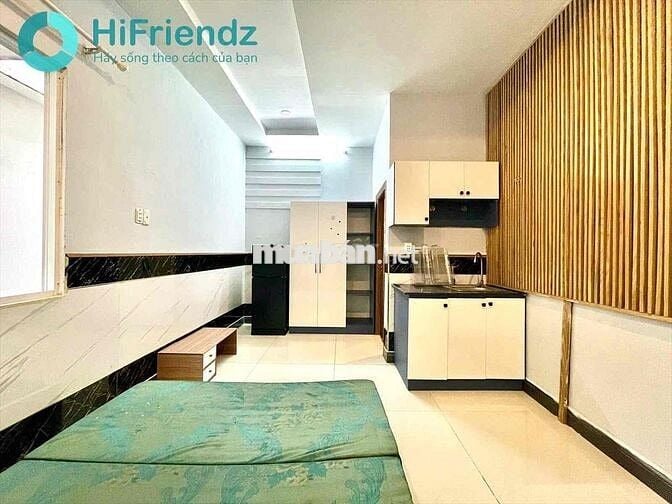 Studio siêu mới full nội thất cửa sổ lớn nằm gần vòng xoay ts cầu NVC