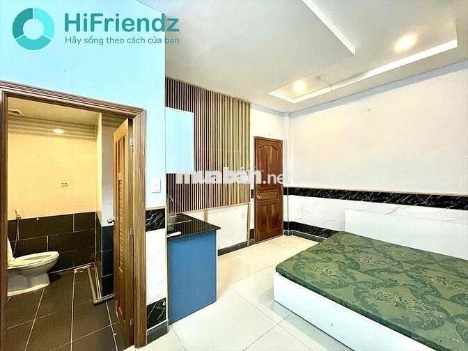 Studio siêu mới full nội thất cửa sổ lớn nằm gần vòng xoay ts cầu NVC