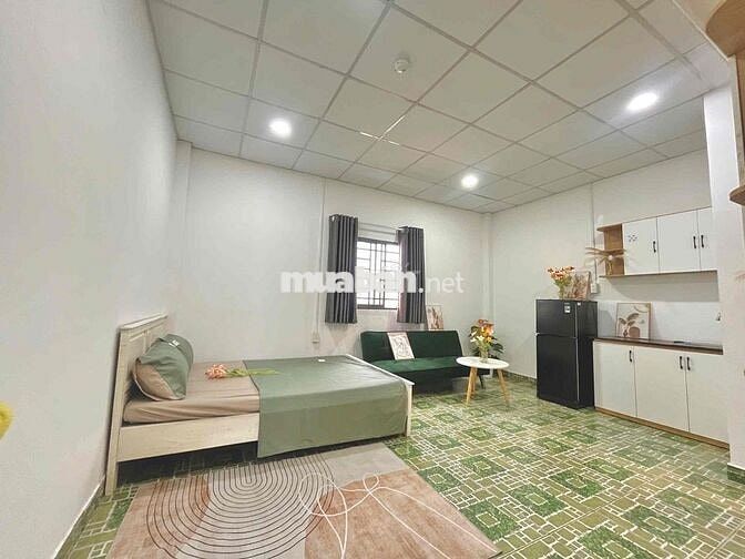 Studio siêu mới full nội thất cửa sổ lớn nằm gần vòng xoay ts cầu NVC