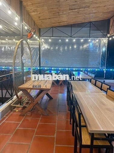 SANG NHƯỢNG MÔ HÌNH NHÀ HÀNG KHU ACC VƯỜN XOÀI GIÁ 550 TRIỆU