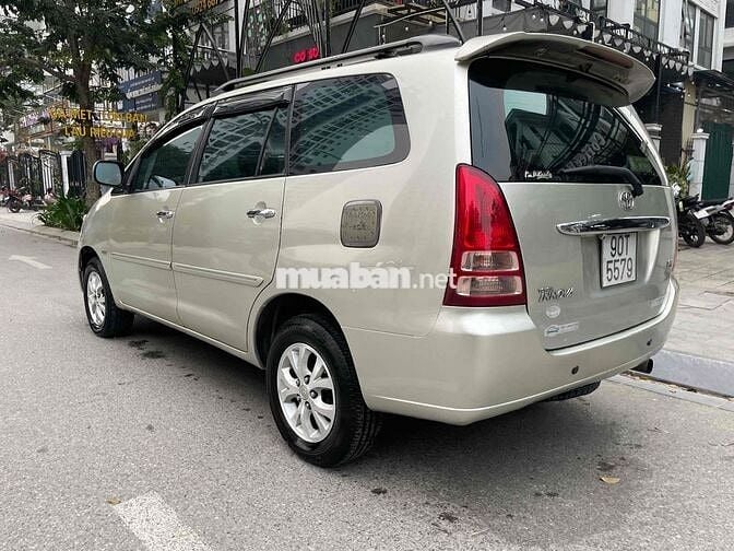 Innova G 2007 một chủ từ đầu,xe nguyên bản cả xe