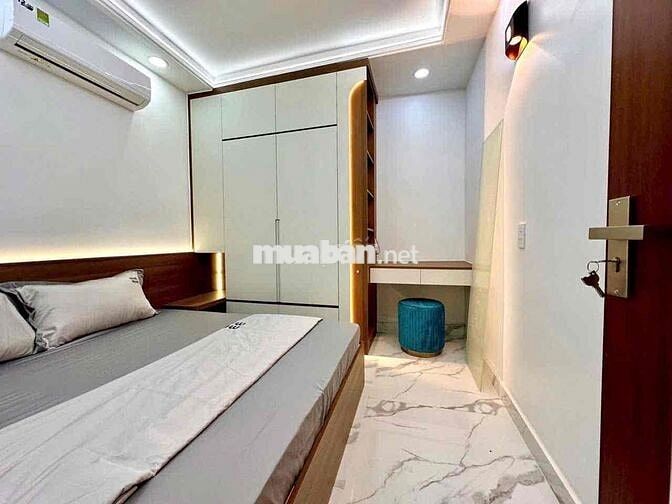 Cho thuê nhà sát vách quận 4 FULL nội thất cao cấp nhà mới cáu