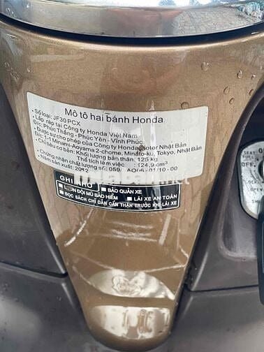 Honda PCX 2012 Chính chủ trả trc 12tr nhận xe