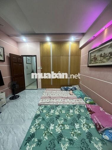 Nhà hẻm ô tô thông đường Số 12 Bình Tân,4 lầu, 4PN, 60m² nhỉnh 6 tỷ TL