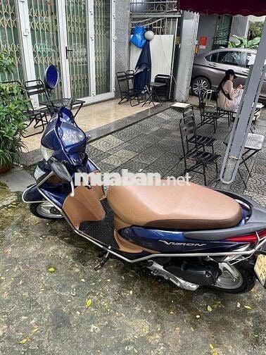 Honda Vision 2013 màu Xanh