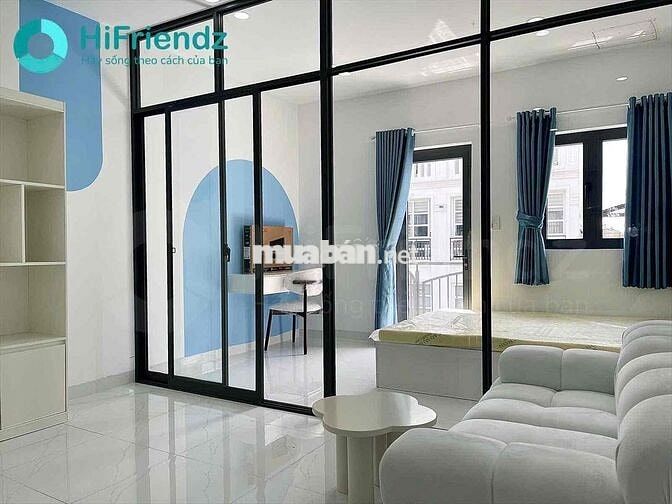CHO THUÊ CĂN HỘ 1 PHÒNG NGỦ FULL NỘI THẤT BAN CÔNG
