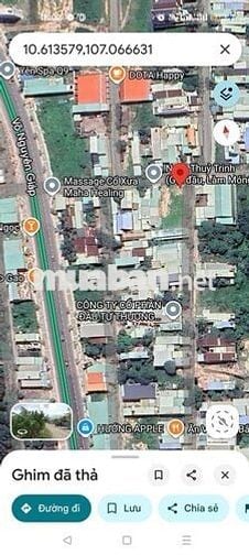 bán lô đất mỹ xuân, phú mỹ , brvt , 6x22x60tc góc 2 mặt tiền