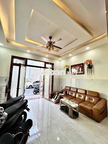 Nhà 4 tầng đẹp Bà Hom Q6 58m2 ( 5n x 11.5m) ở hoặc cho thuê