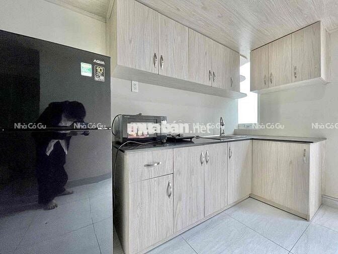 Duplex ban công, full nthat, gác cao phòng siêu rộng ngay ETown, ga T3