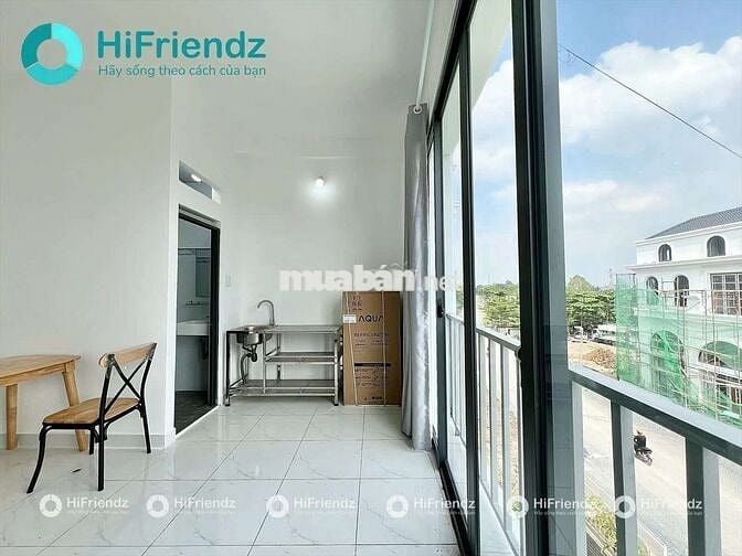 CHO THUÊ CHDV MỚI GÁC VÀ STUDIO, FULL NỘI THẤT GẦN NTTU, IUH, VLU