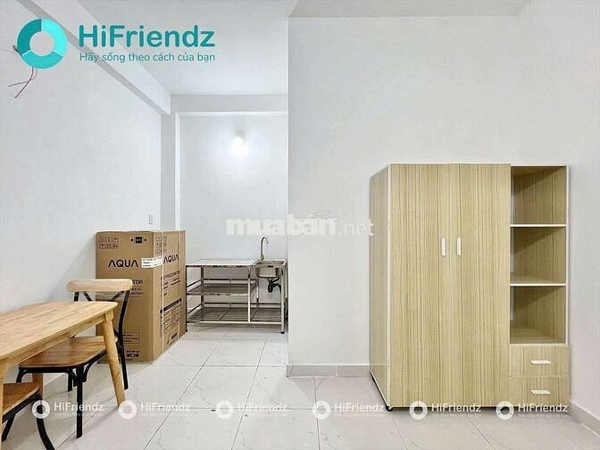 CHO THUÊ CHDV MỚI GÁC VÀ STUDIO, FULL NỘI THẤT GẦN NTTU, IUH, VLU