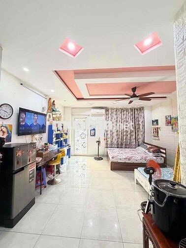 NHÀ 5 TẦNG. 125M2 NGANG 5,2M NỞ HẬU 7M. HXH SÁT MT.GẦN BV 175. 100TR/M